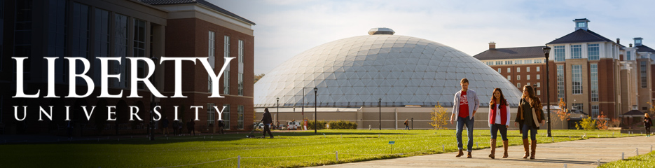 Liberty University banner